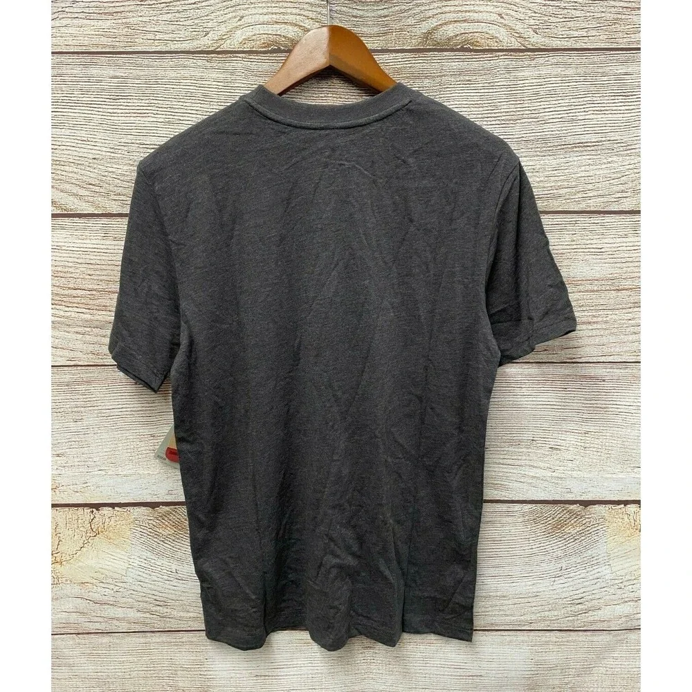 Reebok Performance Shirt Mens Size Small Grey Regular Fit Jolt SS Top Shirt New